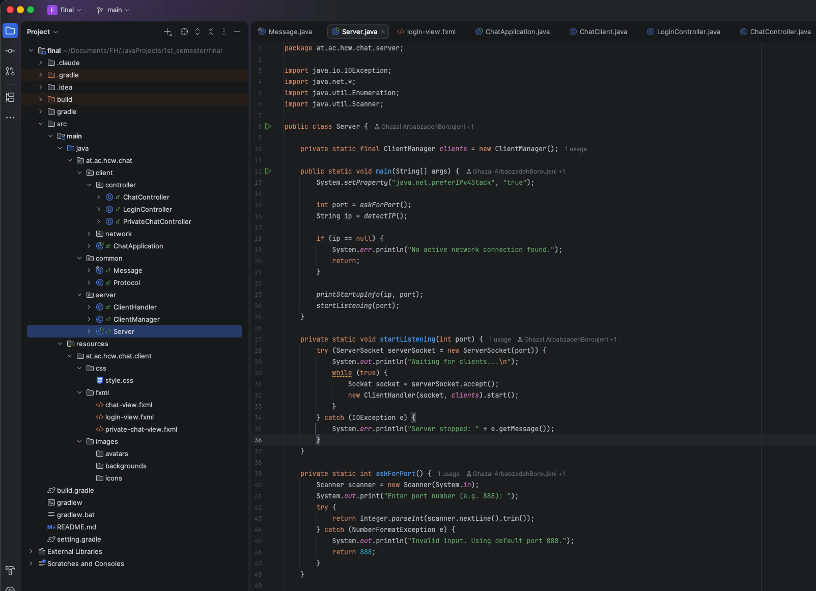 Java Chatroom